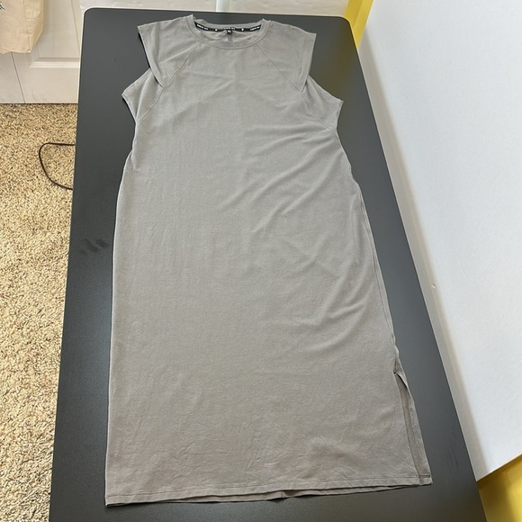Public Rec Gray Go To Tank Dress XL Pima Cotton Blend Sporty - Picture 6 of 15